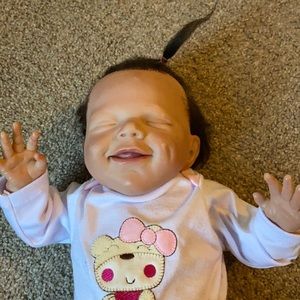 Reborn baby doll.